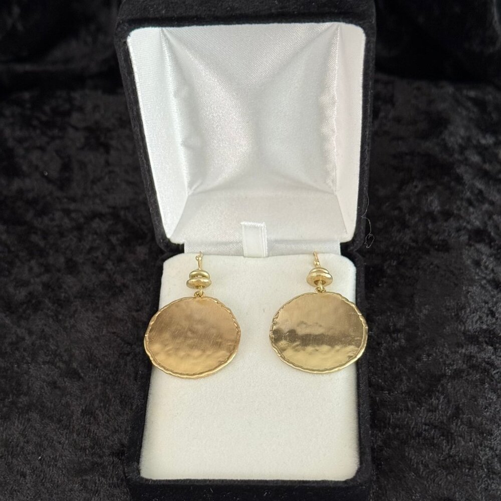 Vintage Drop Fashion Gold-Tone Earrings - Perfect for Every Occasion